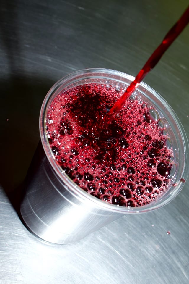Agua de Jamaica.